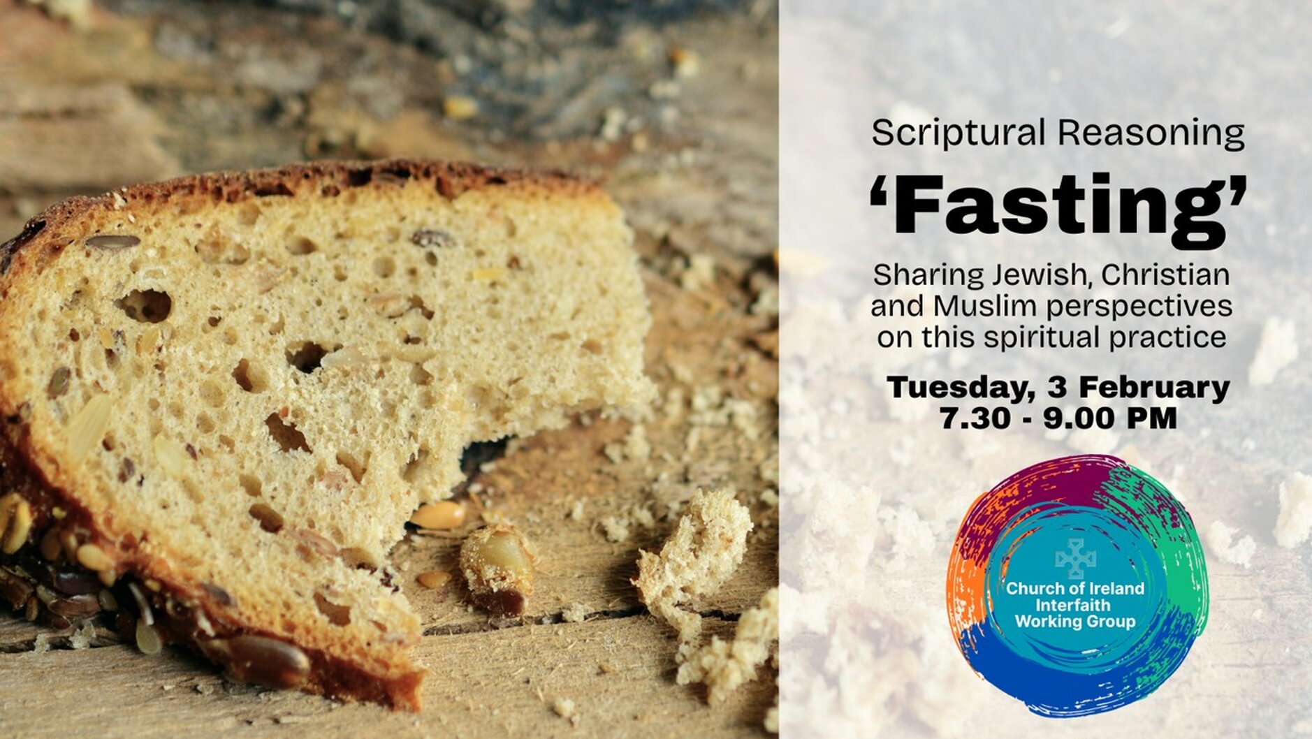 Fasting Focus for Online Interfaith Discussion - Tuesday February 3 2026 7.30pm &ndash; 9.00pm
