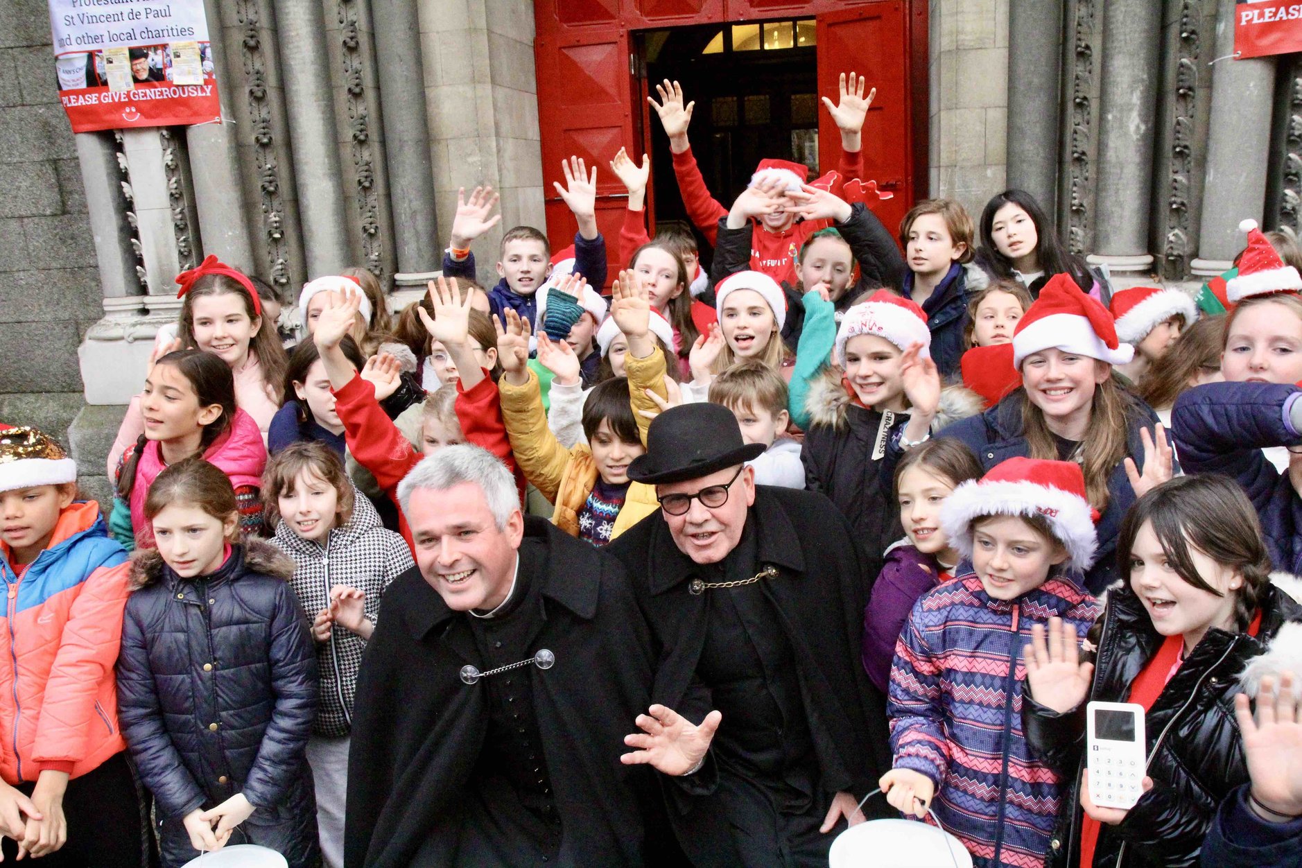 New Vicar Continues Dublin’s Black Santa Tradition at St Ann’s