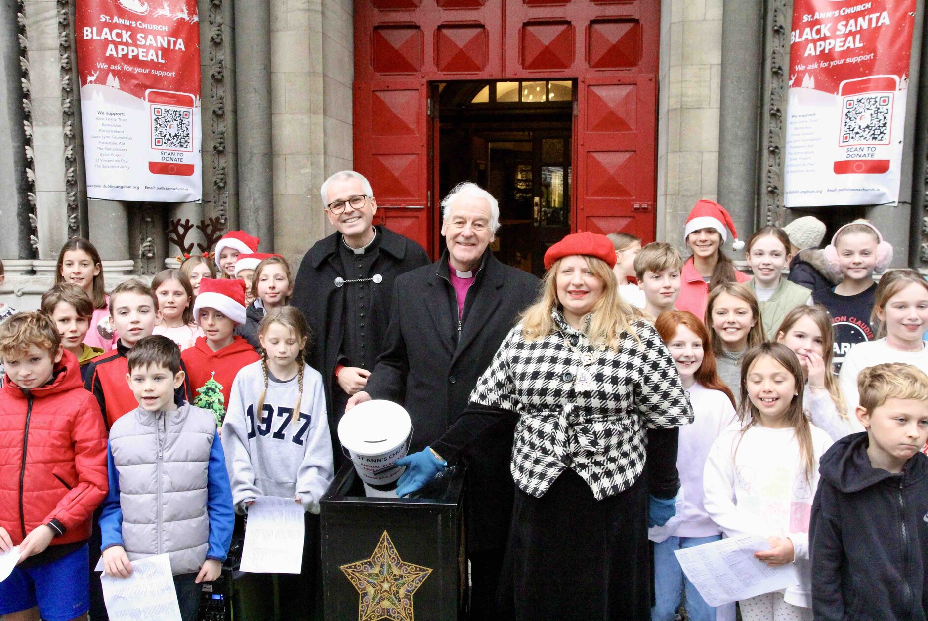 2024 Black Santa Sit Out Underway in Dublin