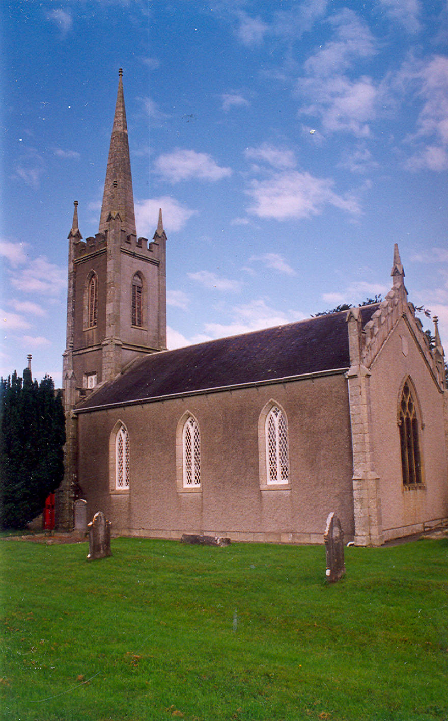 Fontstown Parish Church in the parish of Athy, Kilberry and Fontstown with Kilkea