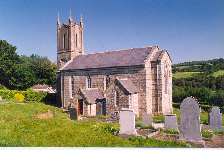 Ballinatone Parish Church, Ballinachash in the parish of Castlemacadam, Ballinatone and Aughrim