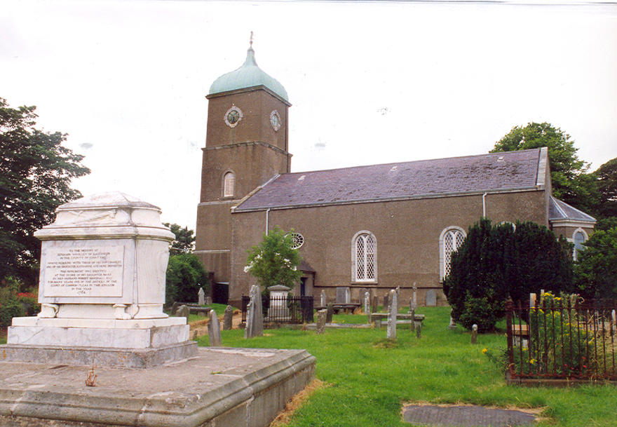 Wicklow Parish Church in the parish of Wicklow and Killiskey