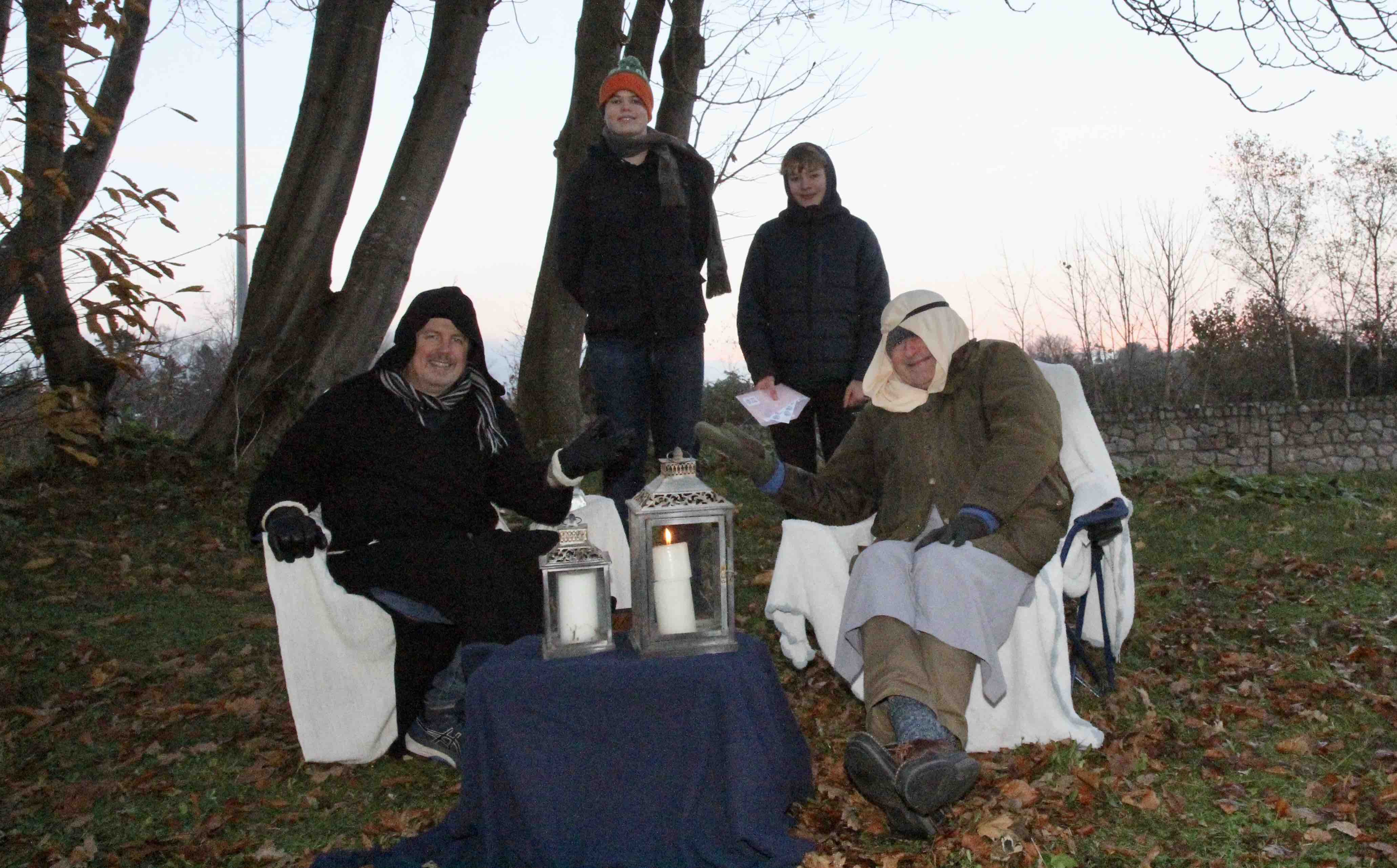 The chilly Prophets and their helpers.