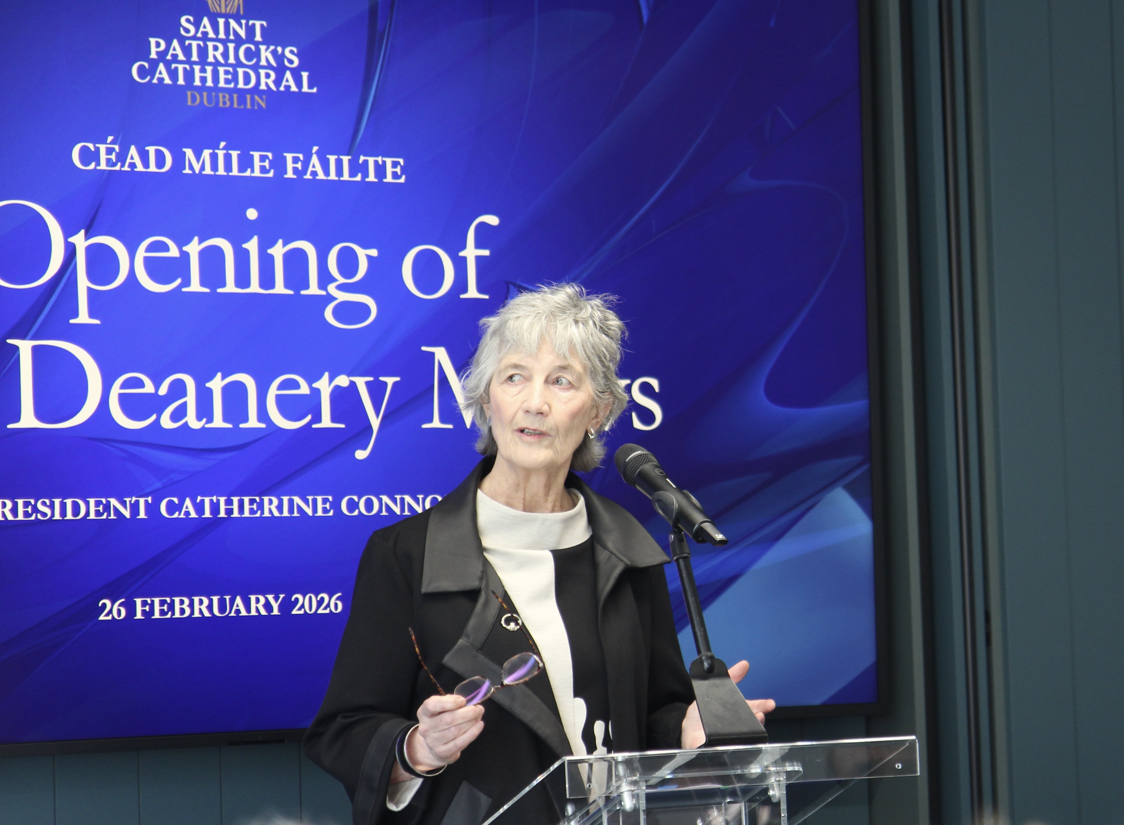 President Catherine Connolly.