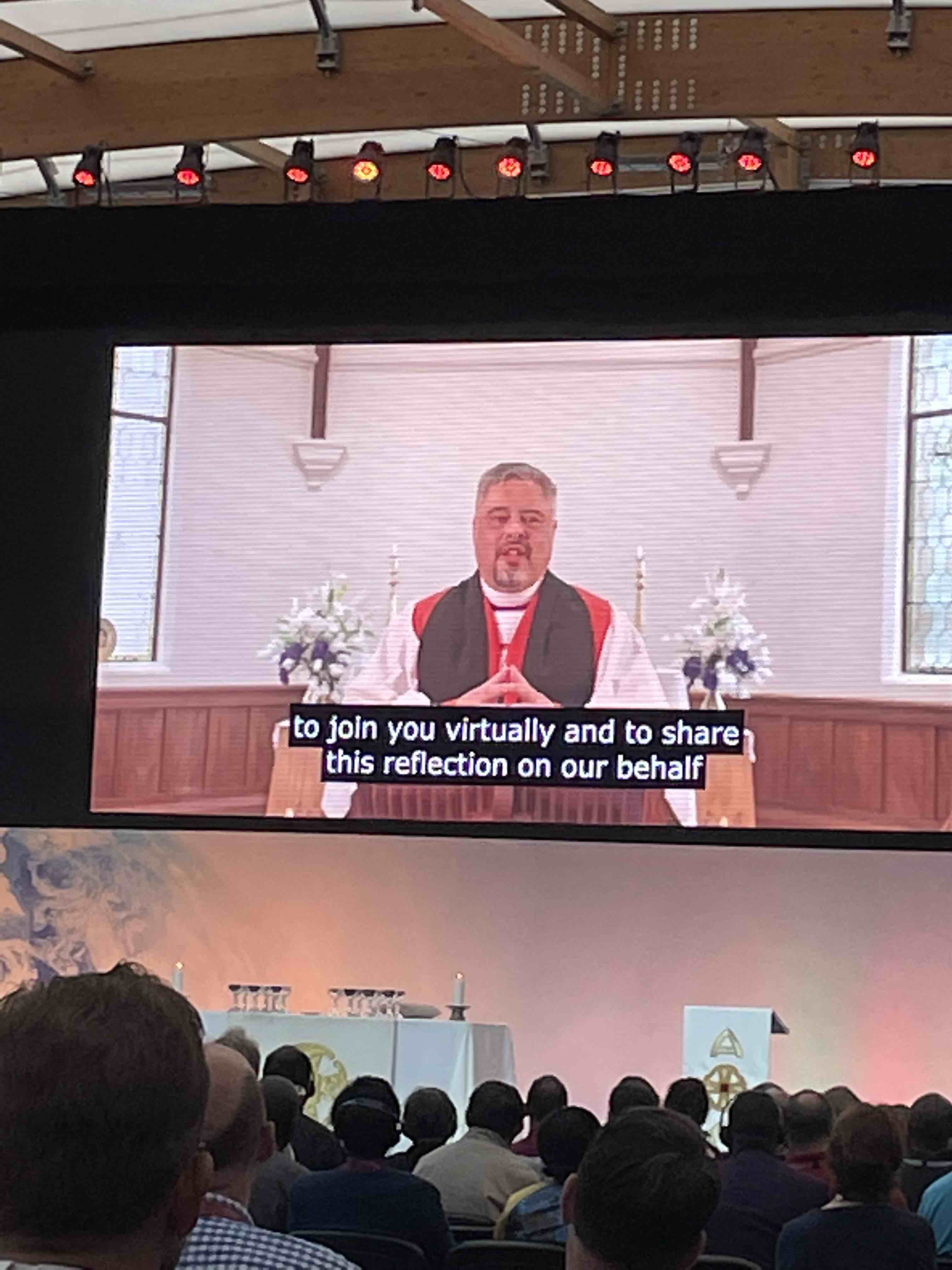 Archbishop Don Tamihere joins Lambeth on line to preach on being a disciple of Jesus Christ in NZ context and Polynesia