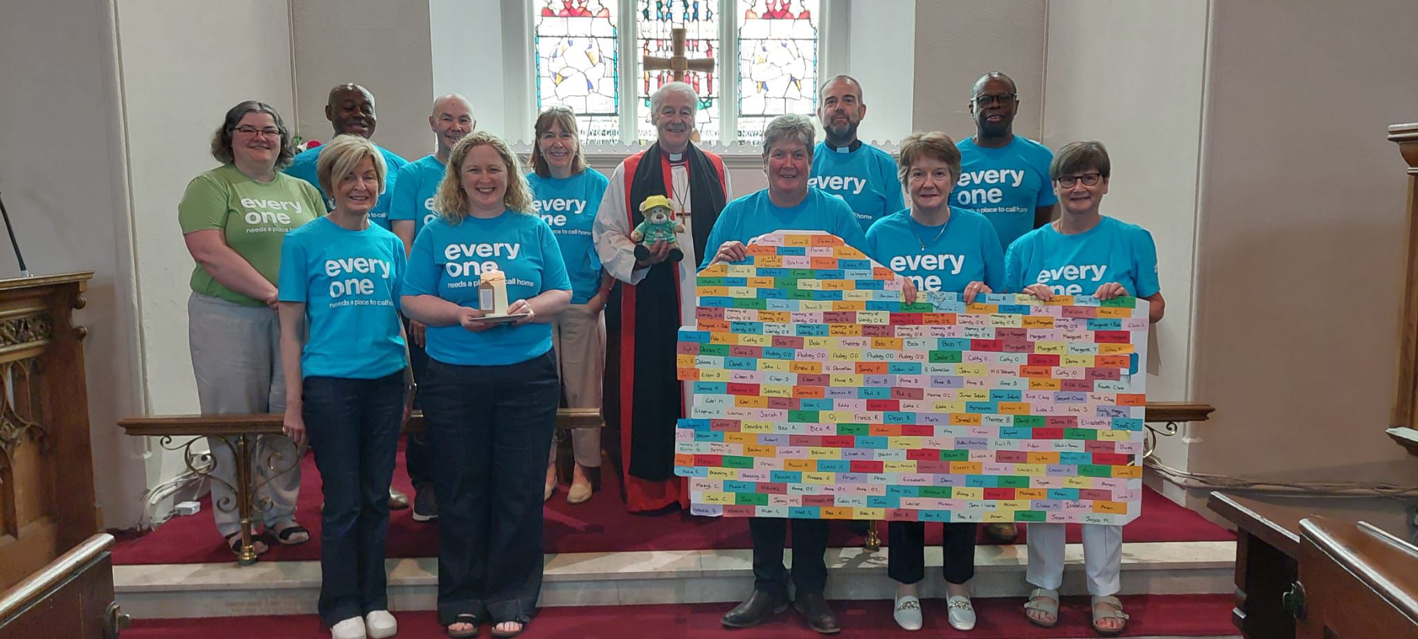 The Habitat team from Castleknock and Mulhuddart with Clonsilla were commissioned by Archbishop Michael Jackson at a service in St Mary's Church, Clonsilla in June.