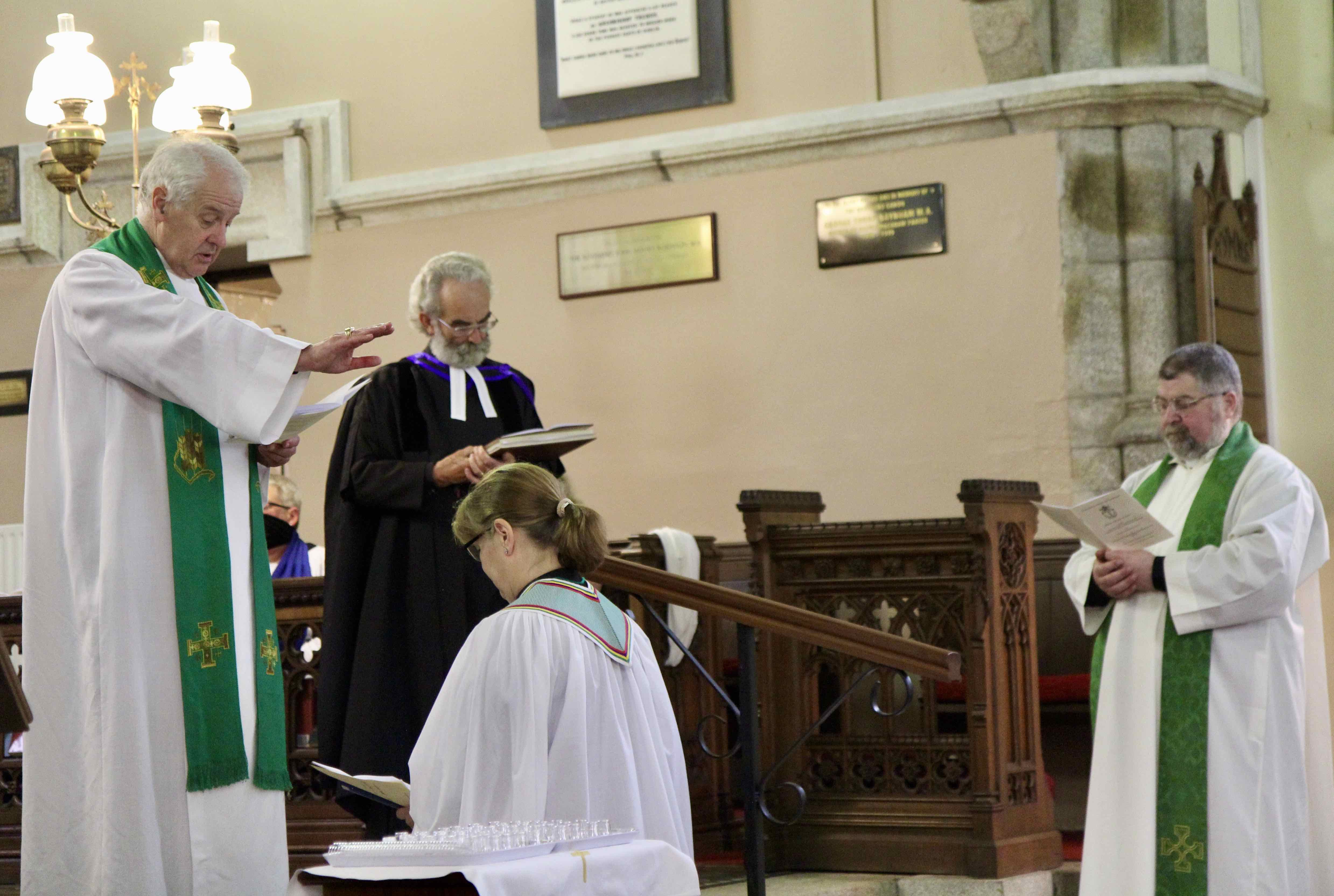 The Revd Suzanne Harris is instituted Rector of Castlemacadam and ballinaclash with Aughrim.