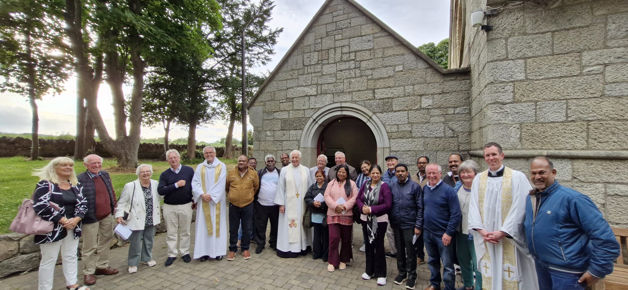 At Rathmichael Parish Church.