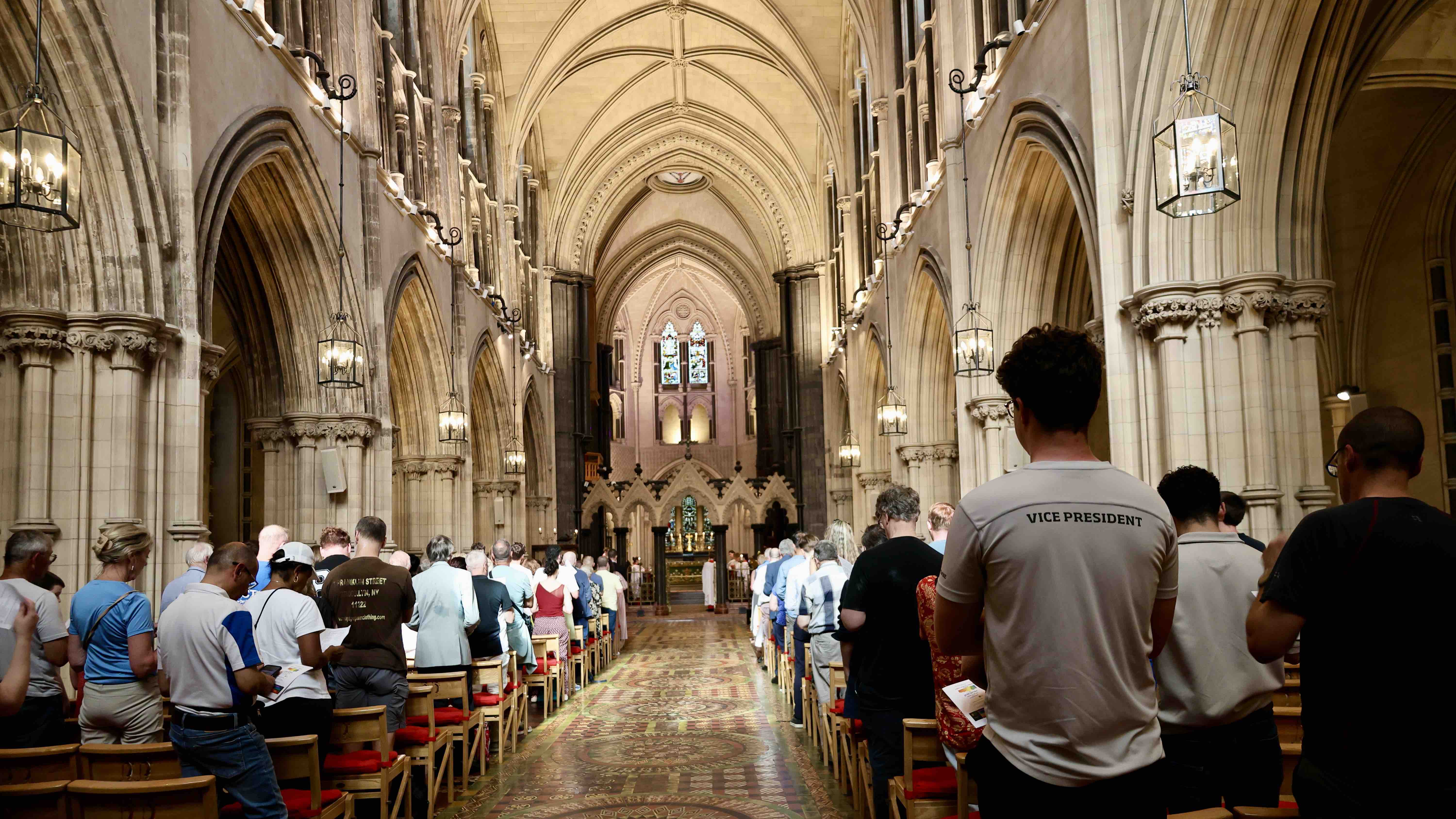 The congregation at the annual Pride Evensong.