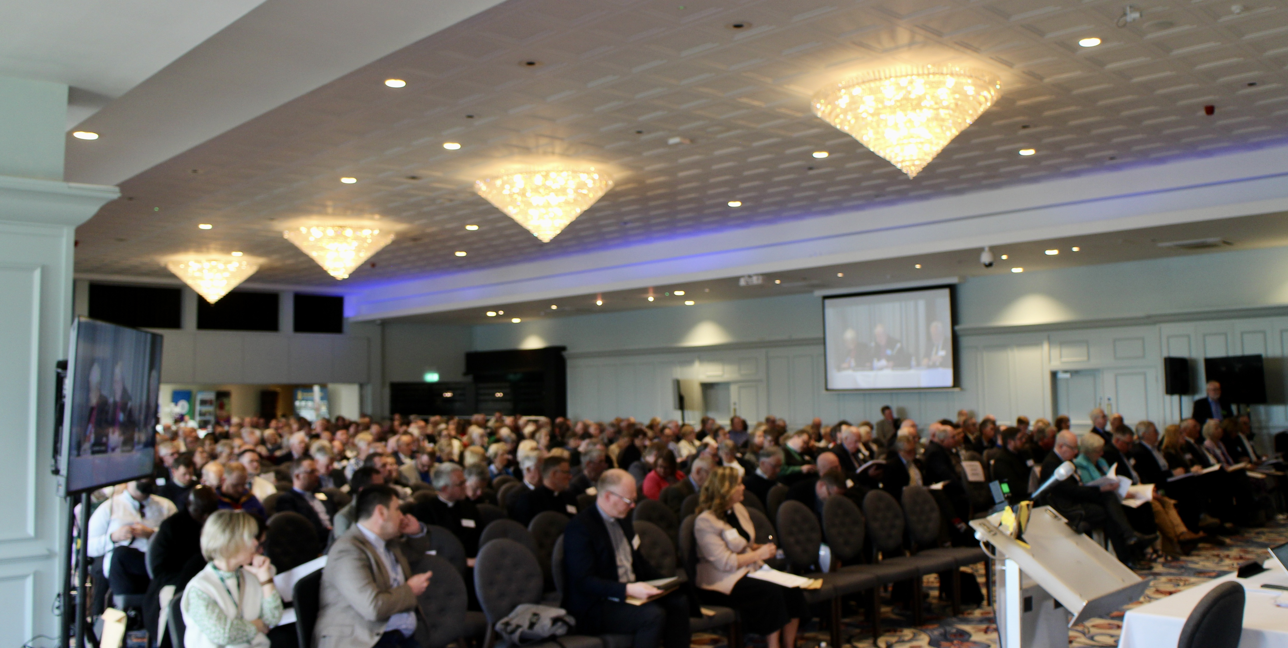 The Synod Hall in the Slieve Donard Hotel, Newcastle, Co Down.