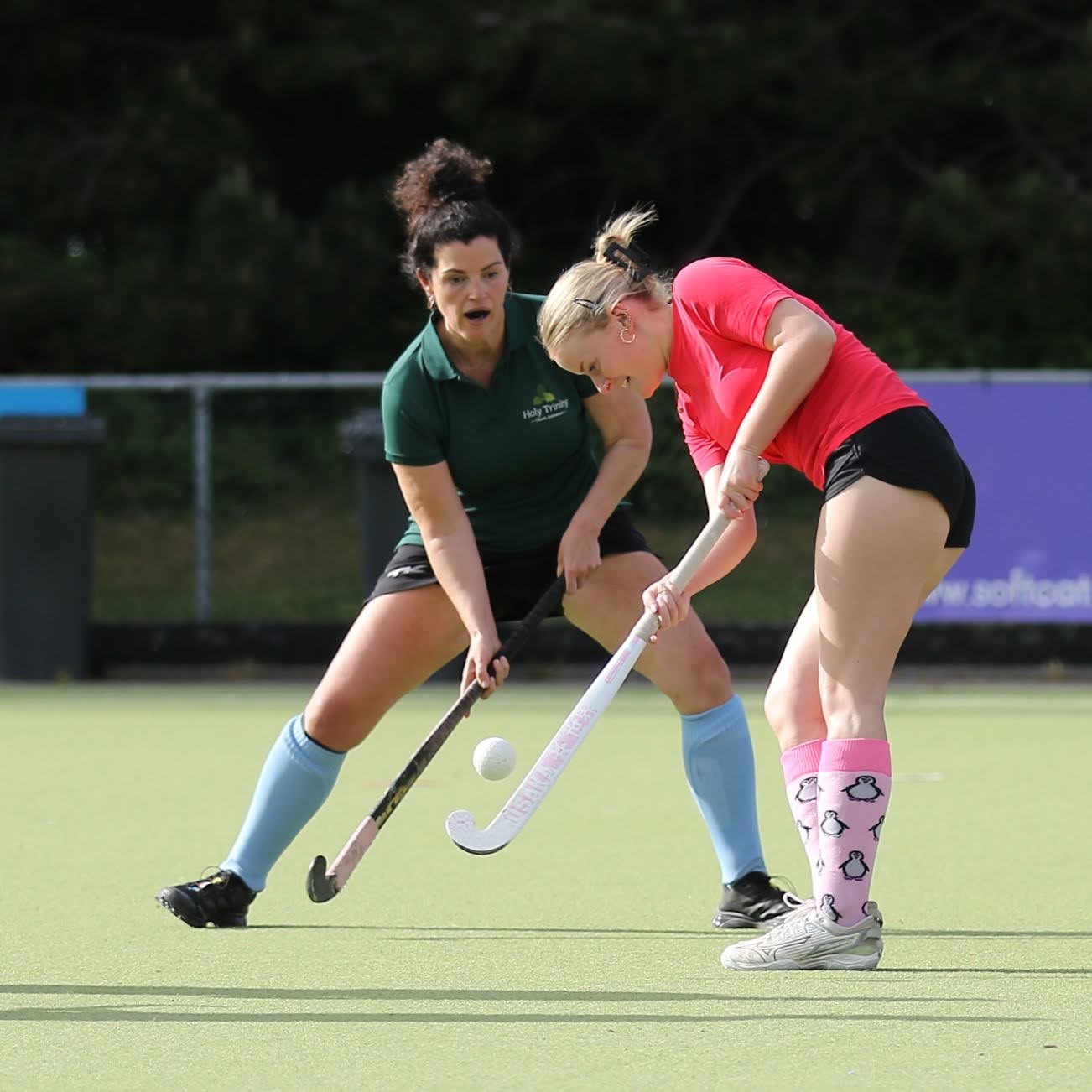 Whitechurch seek to keep Rathmines at bay. (Photo: Steven Dagg)