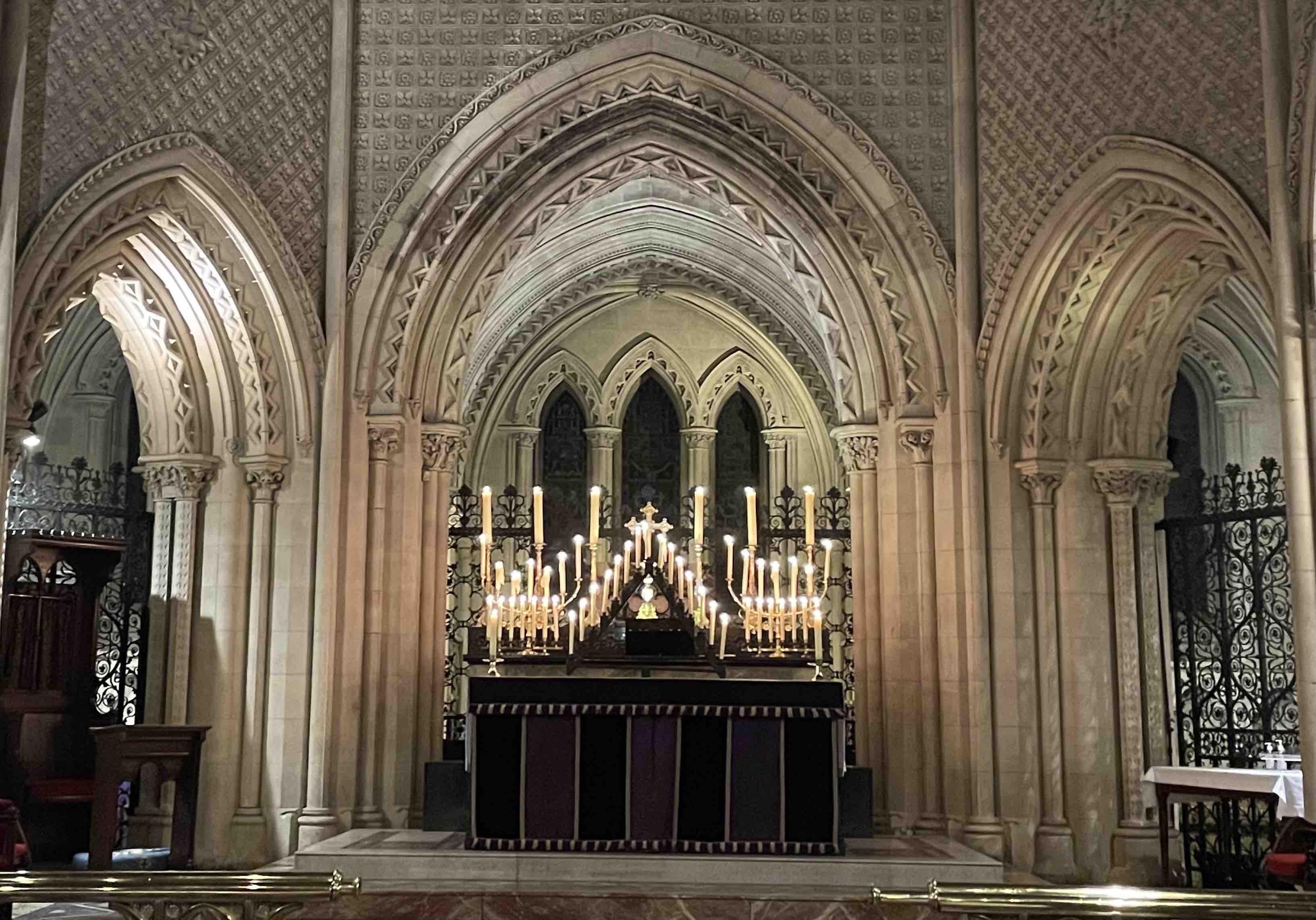 The altar of Christ Church Cathedral.