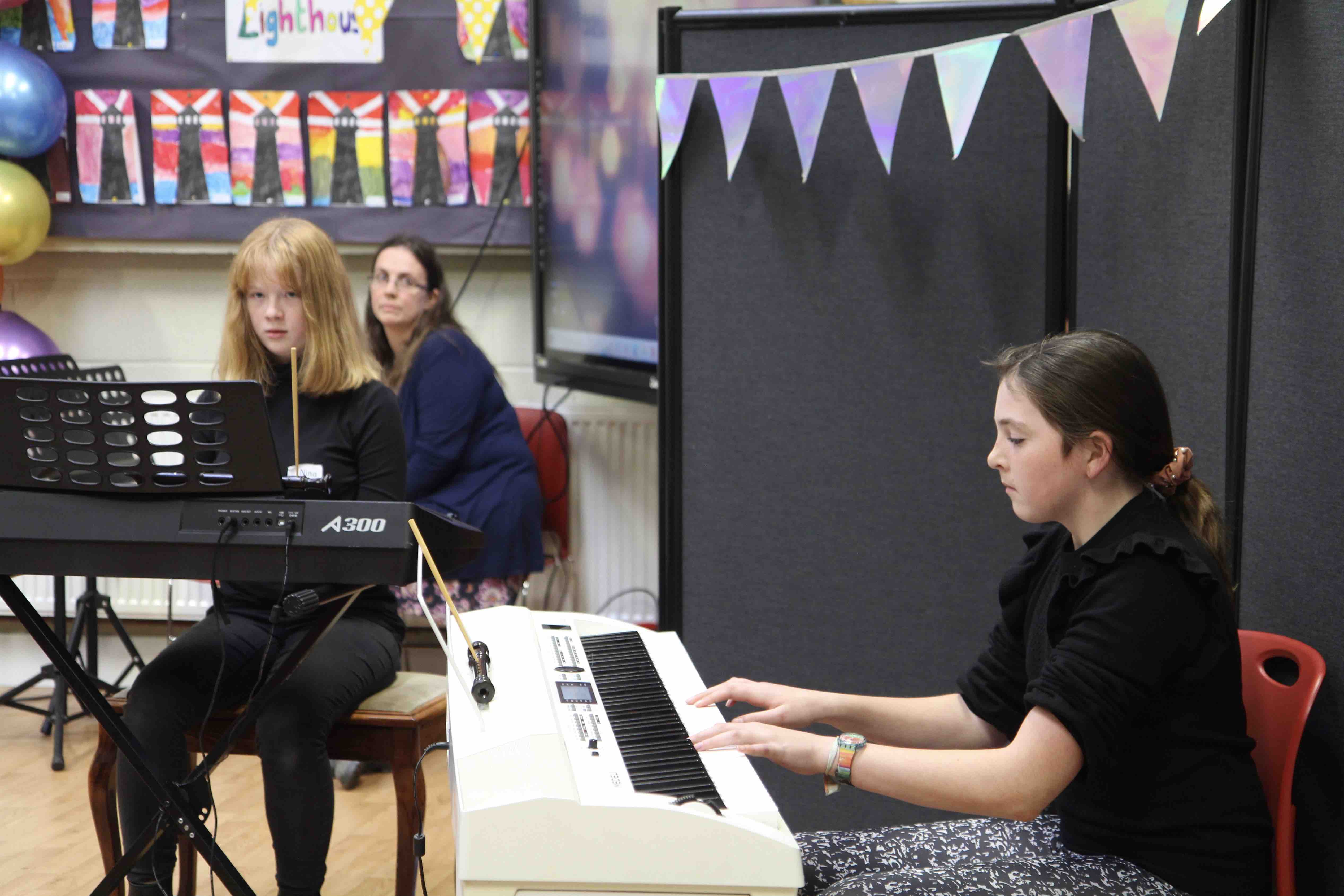 The piano recital.