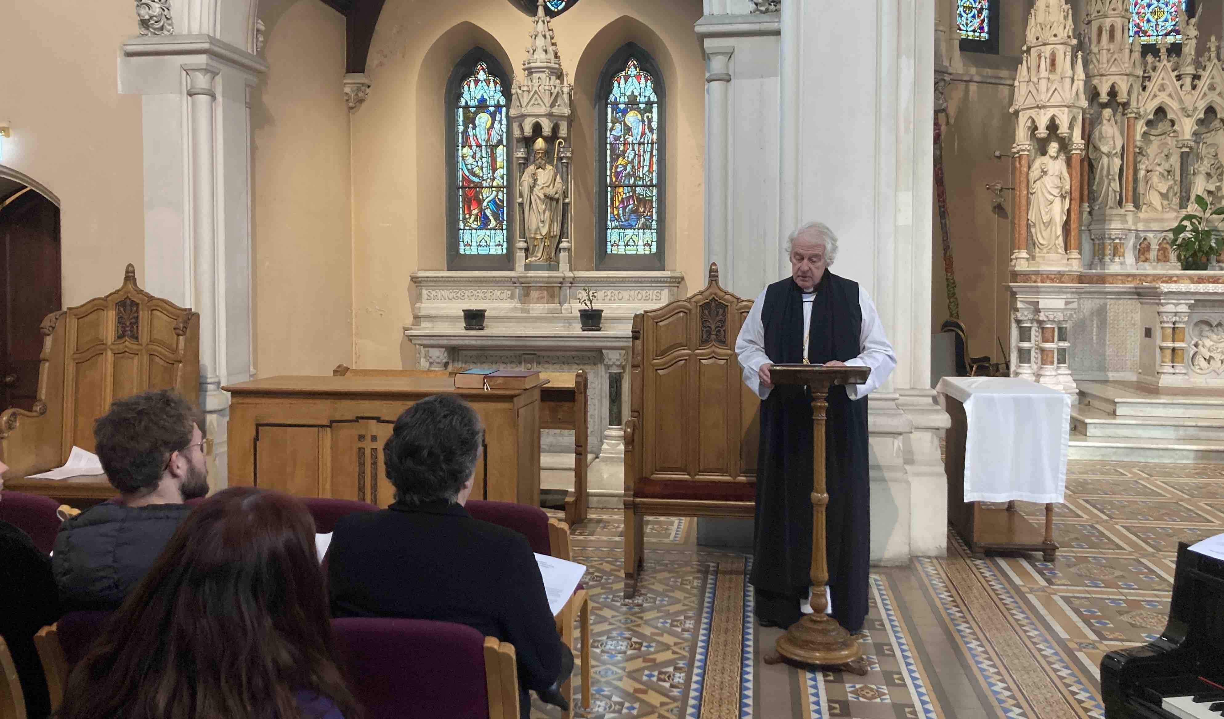 Original Kildare Place Altar Furniture Rededicated for use in Church of ...