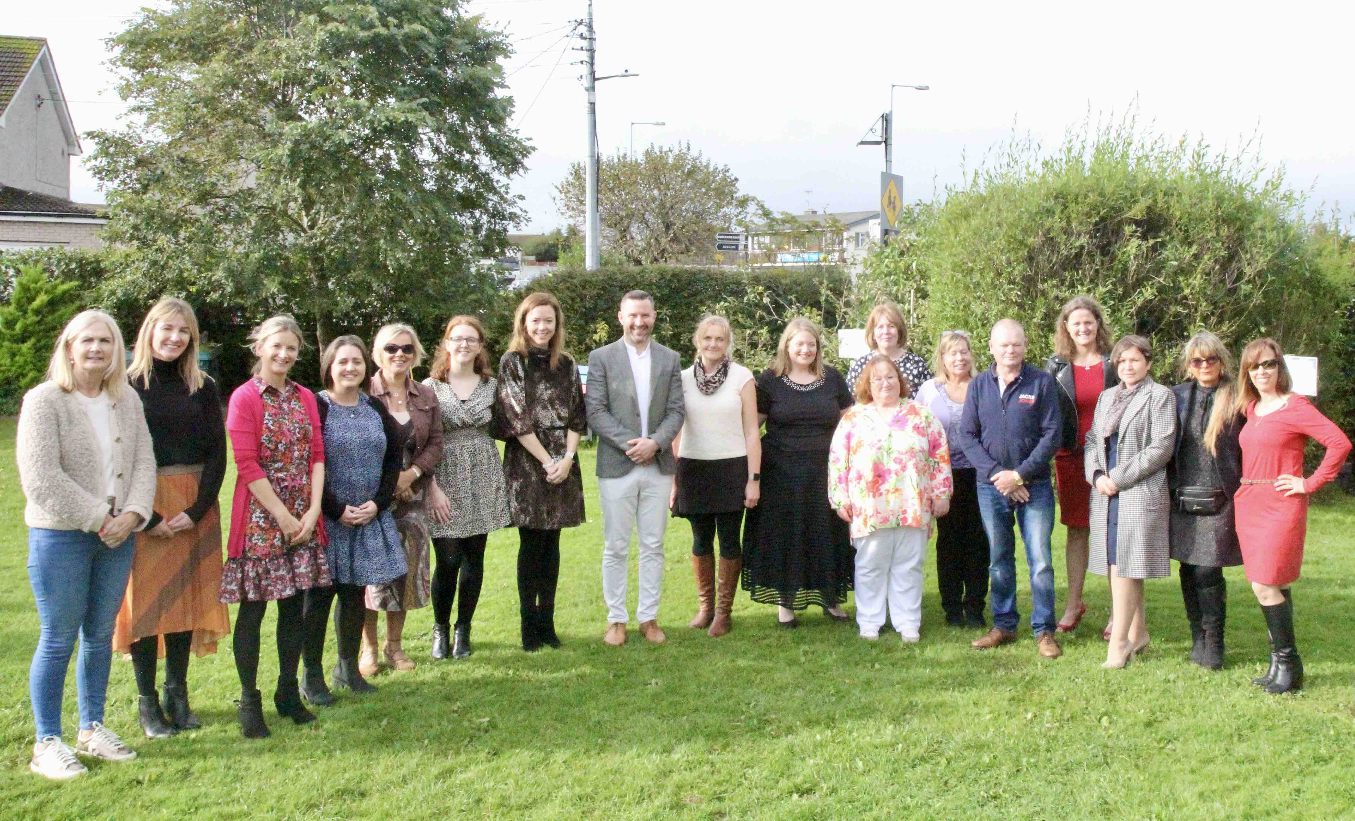 Teachers and staff of Carysfort NS.