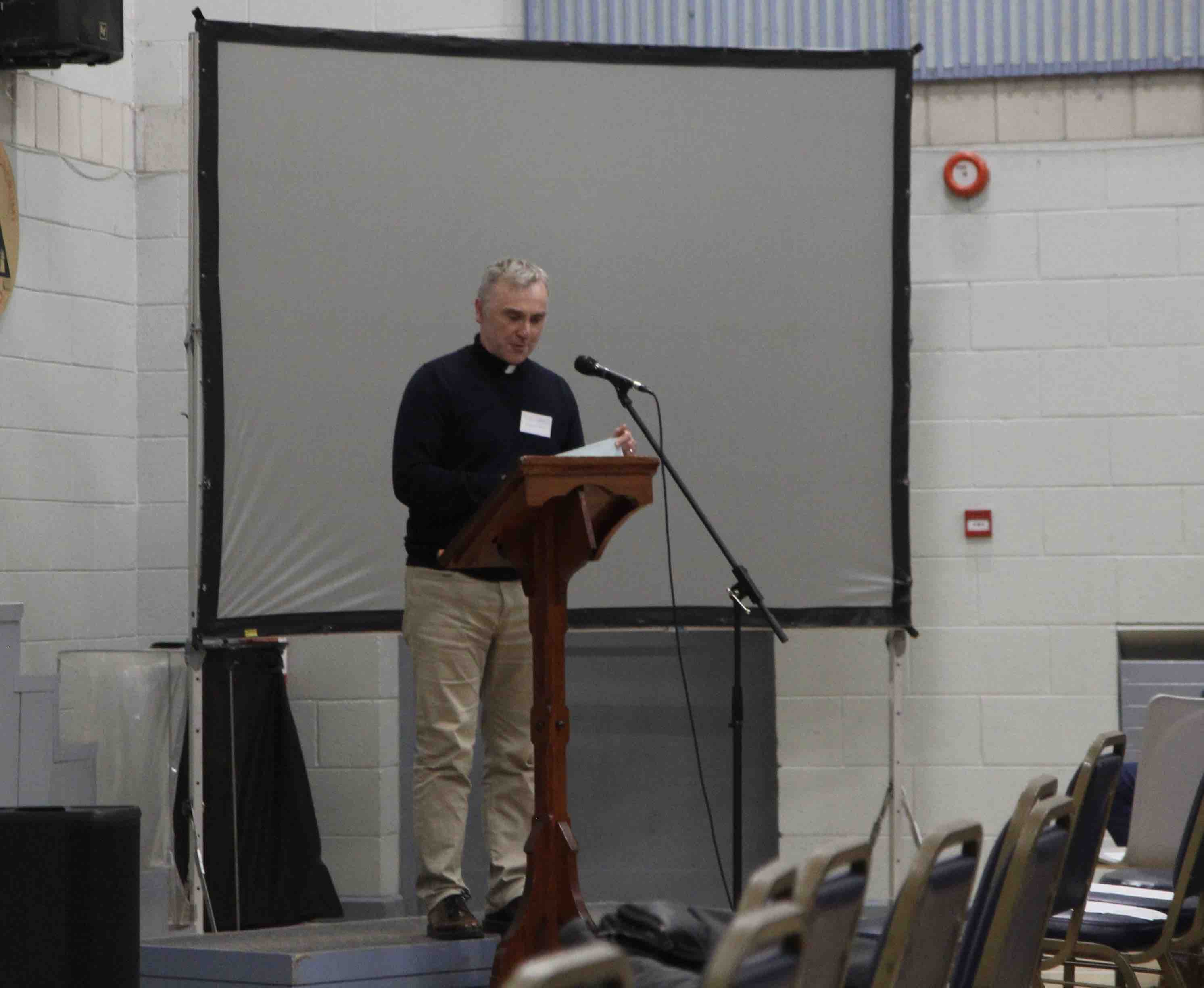 The Revd Rob Clements.