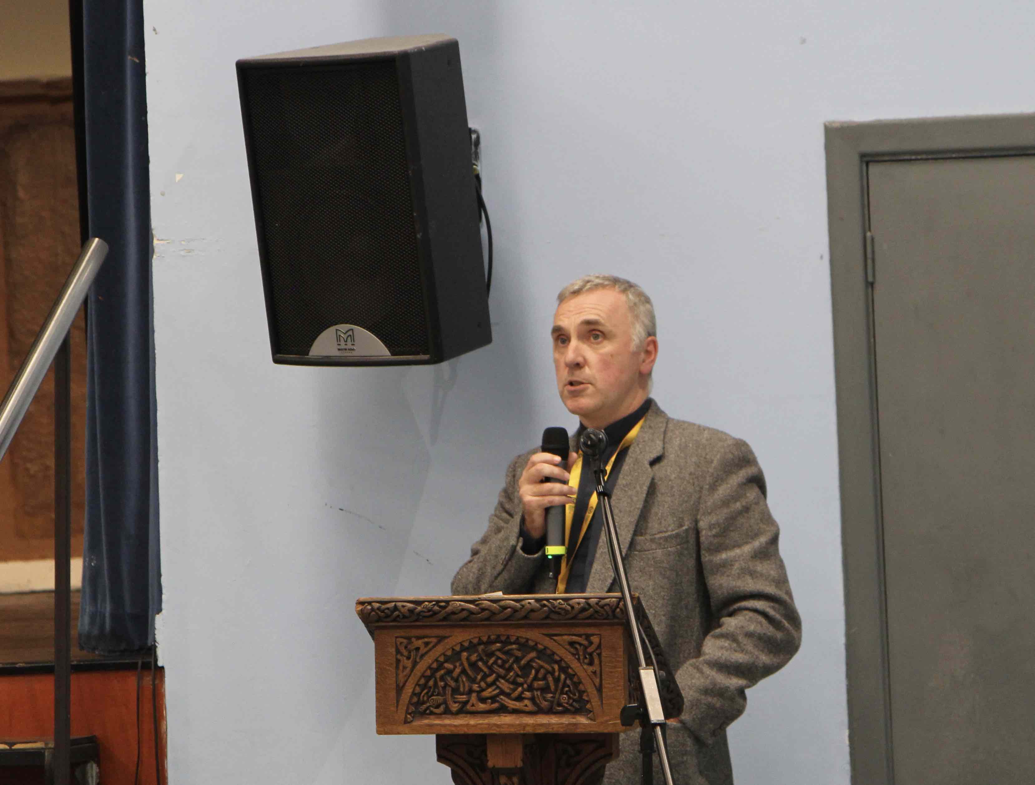 The Revd Rob Clements.