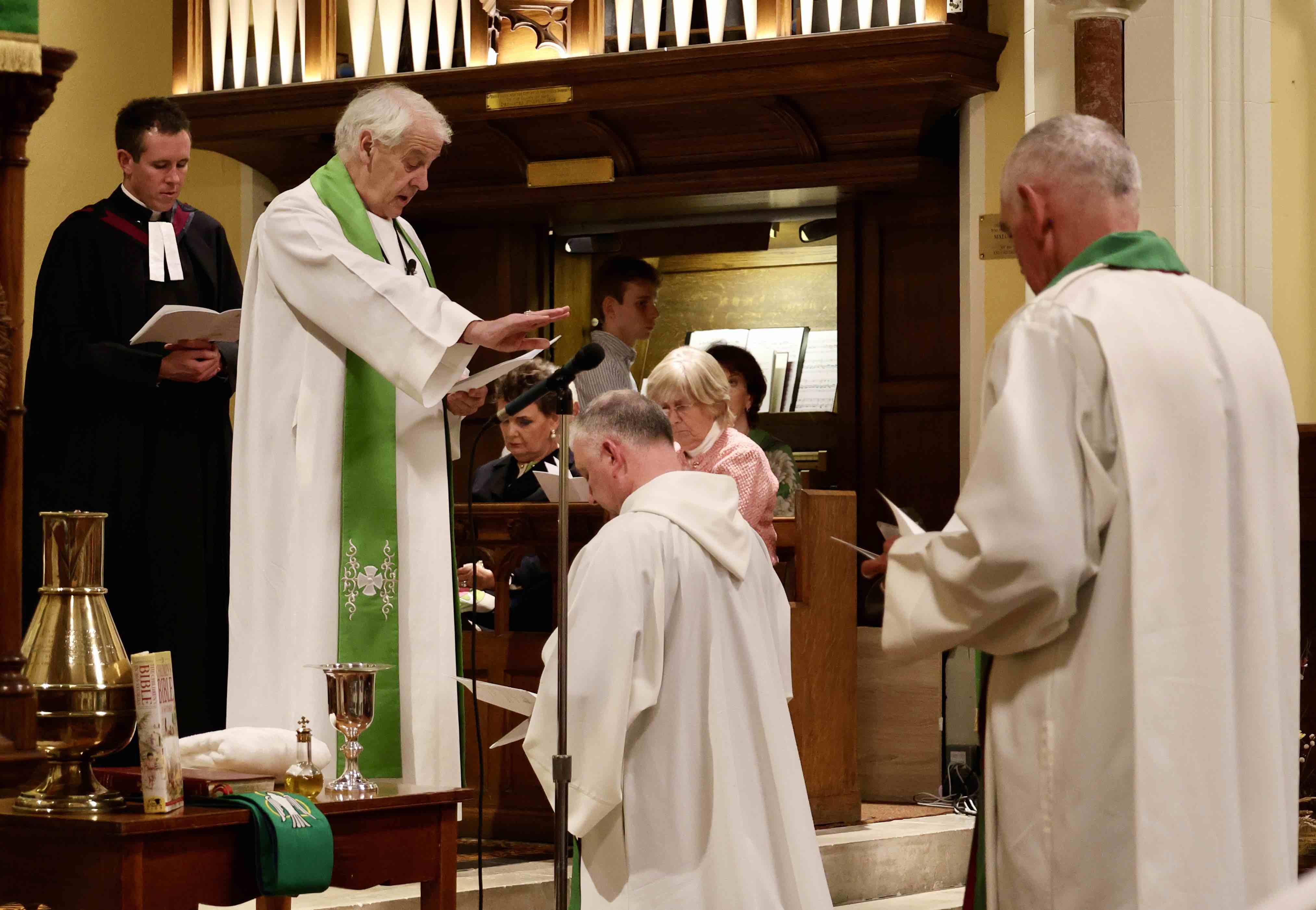 The institution of the Revd Mike Buchanan.