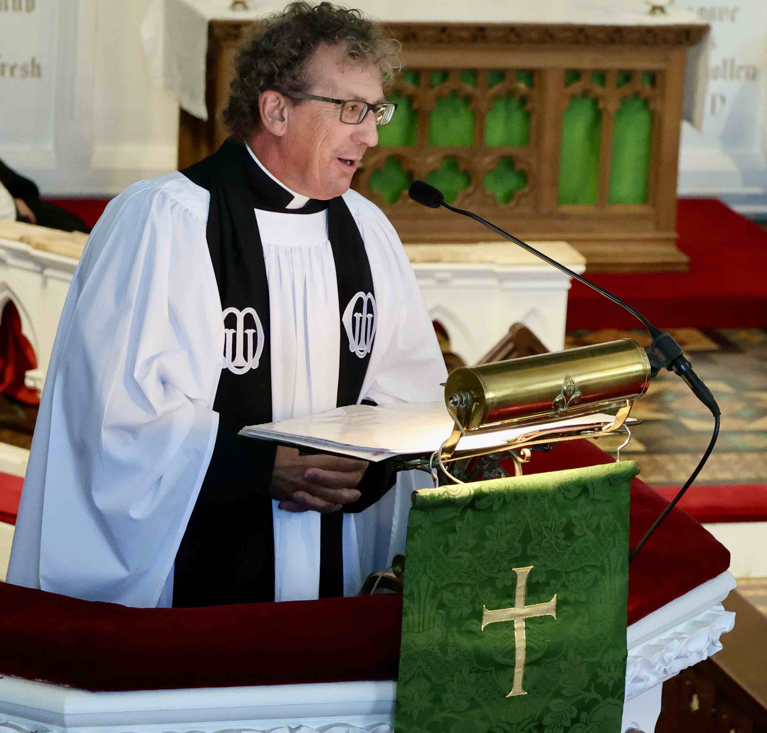 The Revd Alistair Doyle.
