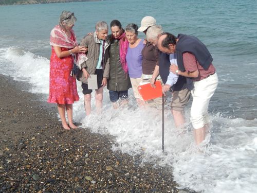 Praying in the Sea