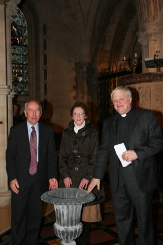 Presentation to Ven Edgar Swann and Gladys by Ron Condell